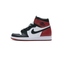 LJR Air Jordan 1 Retro Black Toe (2016) 555088-125