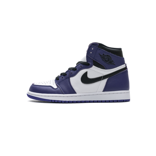 LJR Air Jordan 1 Retro High Court Purple White 555088-500 