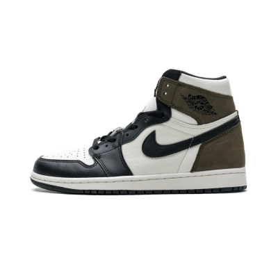 LJR Air Jordan 1 Retro High Dark Mocha 555088-105  01