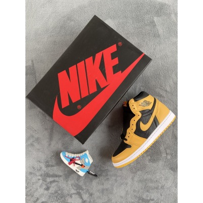 LJR Air Jordan 1 Retro High Pollen 555088-701