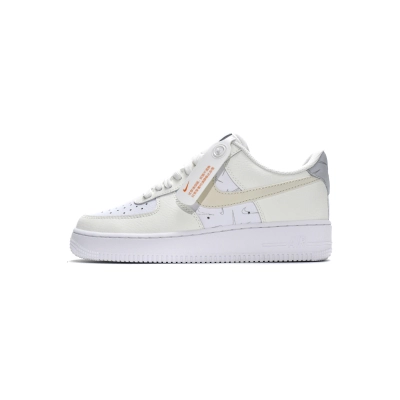 LJR Nike Air Force 1 Low '07 Mini Checks Sail Pure Platinum (W) DR7857-100 01