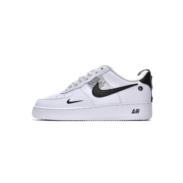 LJR Nike Air Force 1 Low Utility White Black AJ7747-100