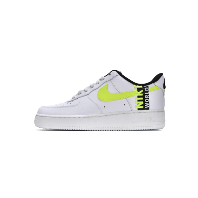 LJR Nike Air Force 1 Low Worldwide White Barely Volt (GS) CN8536-100