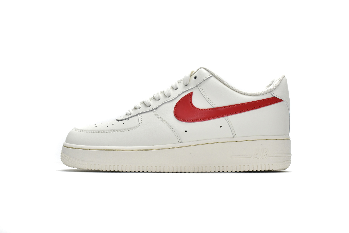 LJR Nike Air Force 1 Mid Sail University Red 315122-126