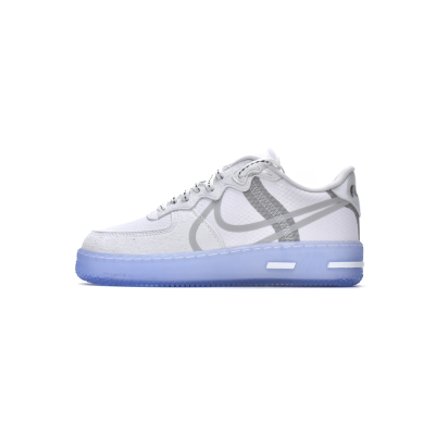 LJR Nike Air Force 1 React White Light Bone CQ8879-100