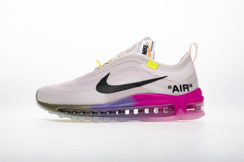 LJR Nike Air Max 97 Off-White Elemental Rose Serena Queen AJ4585-600