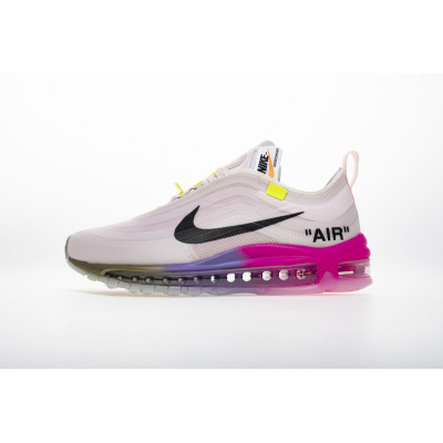 LJR Nike Air Max 97 Off-White Elemental Rose Serena Queen AJ4585-600