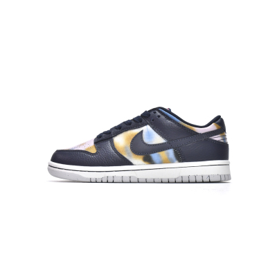 LJR Nike Dunk Low Graffiti Navy DM0108-400