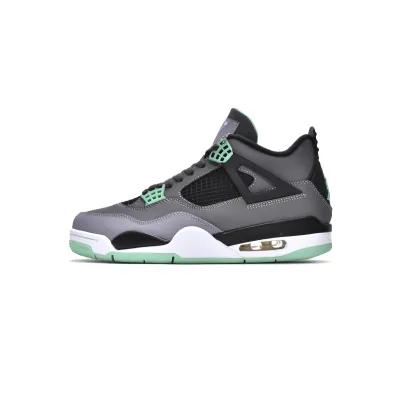 PK God Air Jordan 4 Retro Green Glow 308497-033 01