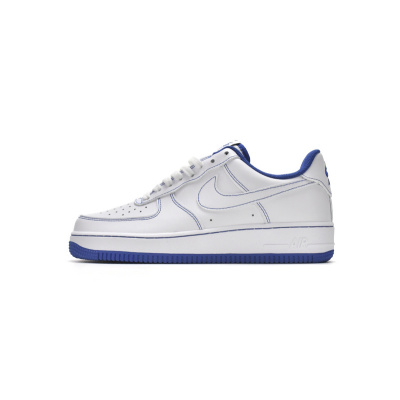 LJR Nike Air Force 1 Low '07 White Game Royal CV1724-101