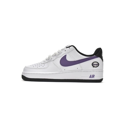 LJR Nike Air Force 1 Low Hoops White Canyon Purple DH7440-100 01