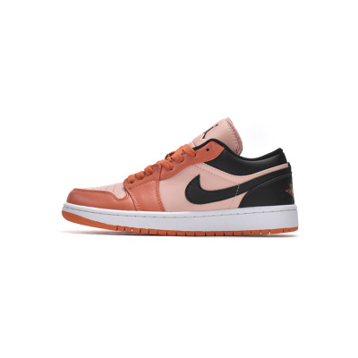 LJR Air Jordan 1 Low Orange Black (W) DM3379-600