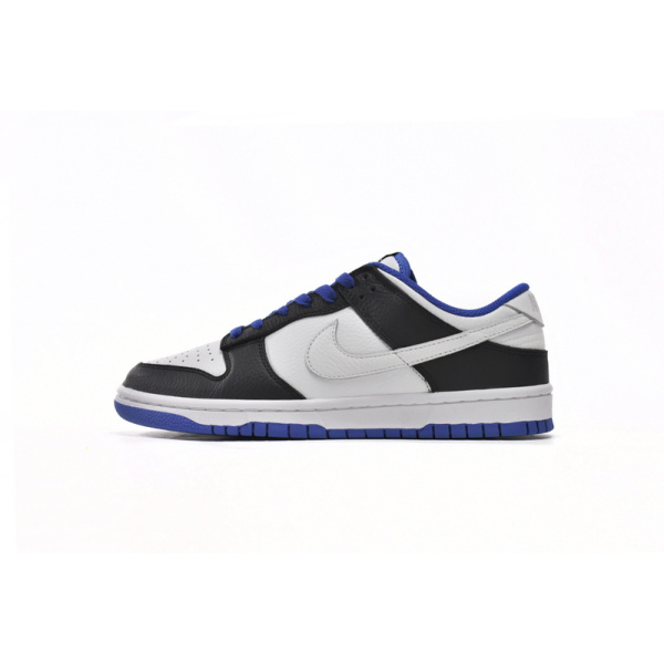 LJR Nike Dunk Low White Black Royal FD9064-110
