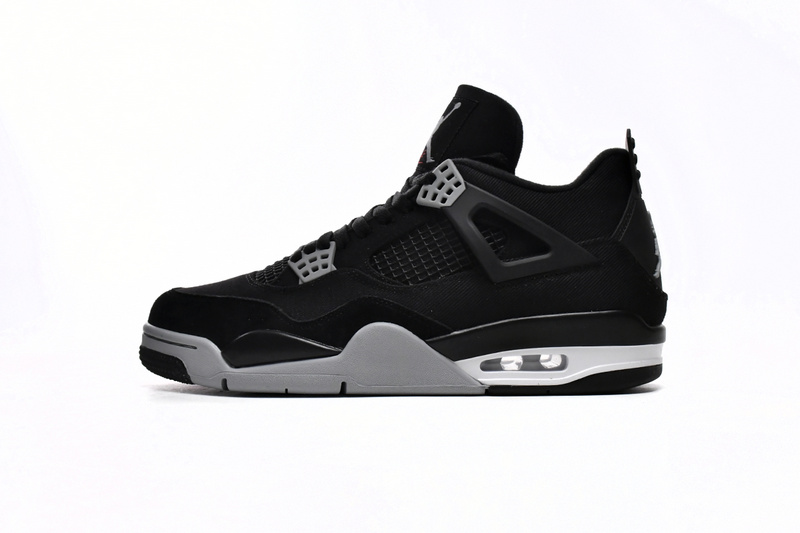 PK God Batch Jordan 4 Retro SE Black Canvas DH7138-006