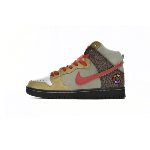 LJR Nike SB Dunk High Color Skates Kebab and Destroy CZ2205-700