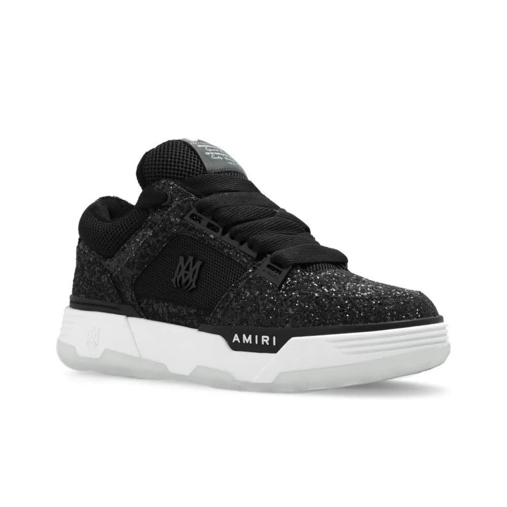 AMIRI Black Glitter MA-1 Sneakers