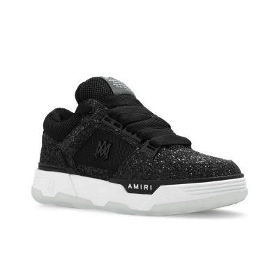 AMIRI Black Glitter MA-1 Sneakers 02