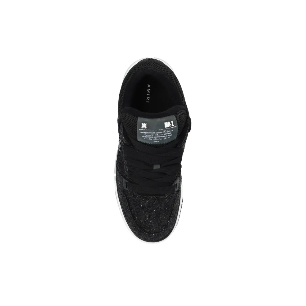 AMIRI Black Glitter MA-1 Sneakers