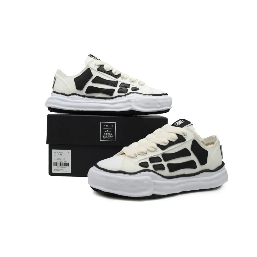 AMIRI MMY Bones x Maison MIHARA YASUHIRO Alabaster