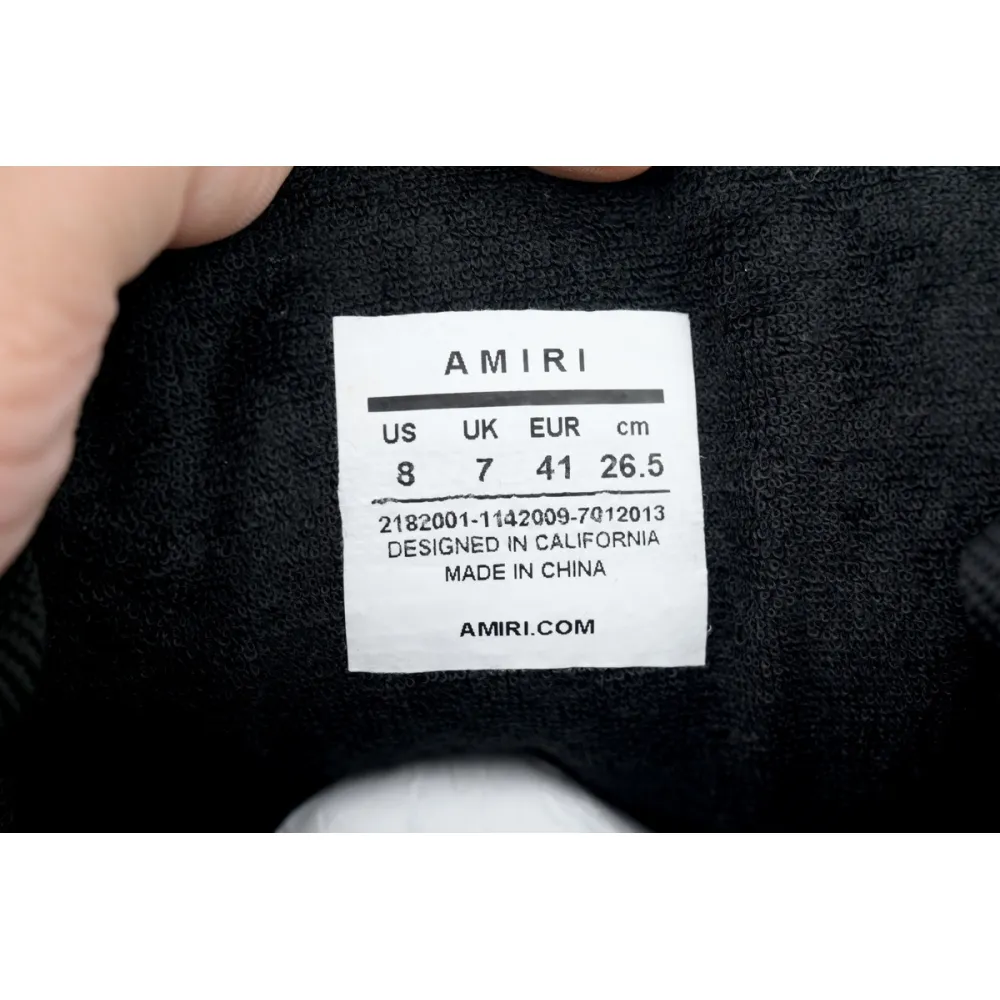 copy of AMIRI Crystal Ma-1 Sneakers Black
