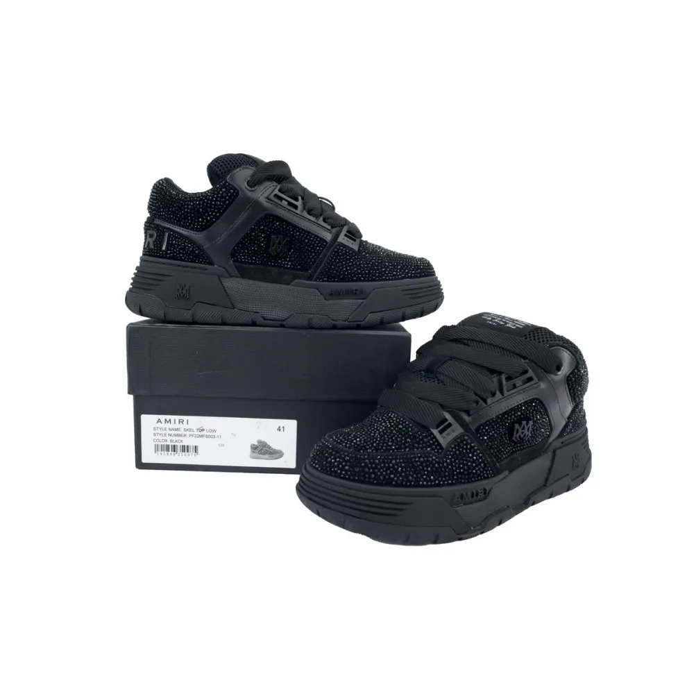 copy of AMIRI Crystal Ma-1 Sneakers Black