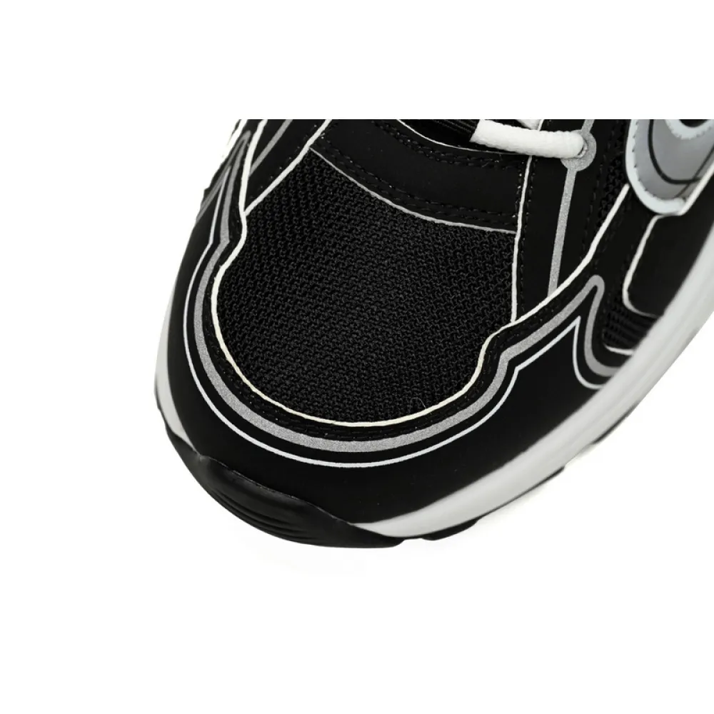 Dior Light Grey 'B30' Sneakers Black Coffee Color 3SN279ZND-H969