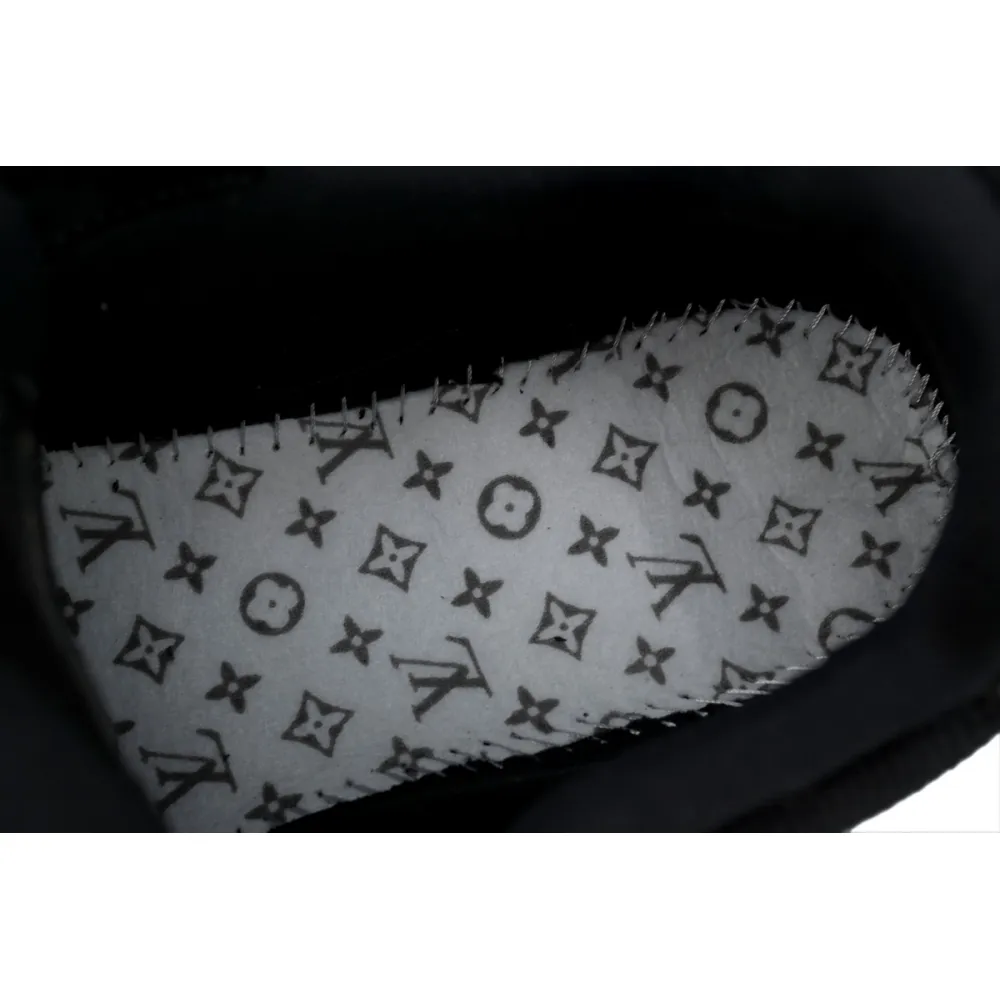 Louis Vuitton Skate Trainer Black Swarovski Monogran 1ABMHV