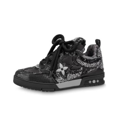 LOUIS VUITTON Swarovski™ crystals Skate Sneakers	 01