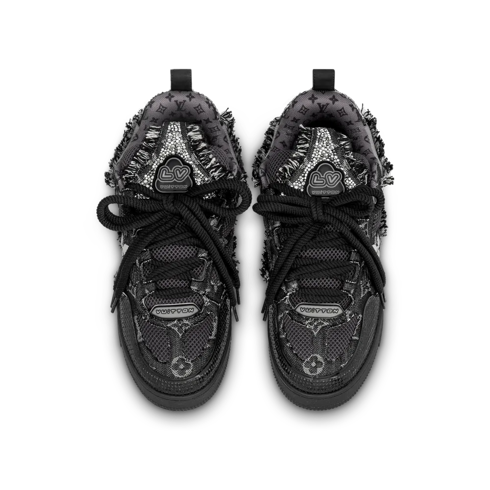 LOUIS VUITTON Swarovski™ crystals Skate Sneakers	