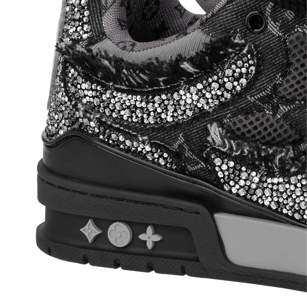 LOUIS VUITTON Swarovski™ crystals Skate Sneakers	