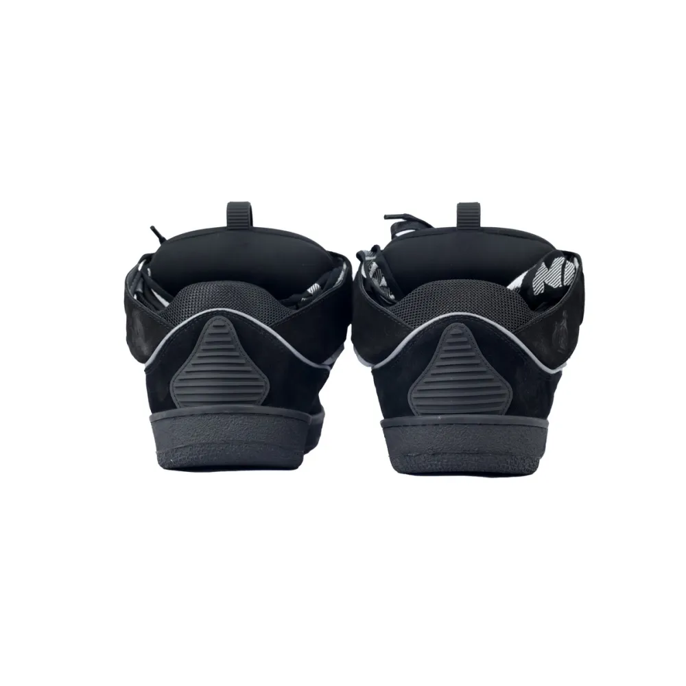 Lanvin Curb Sneaker Black Grey FM-SKRK11-REFL-P2210