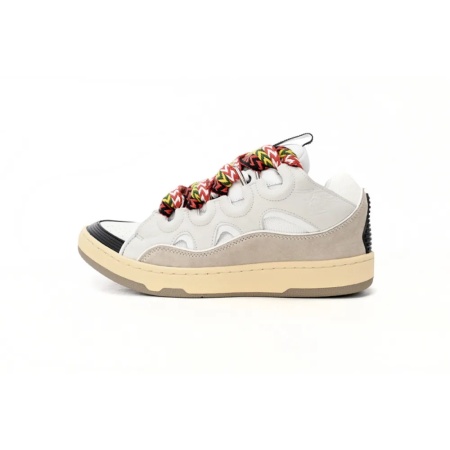 Lanvin Leather Curb White Ivory FM-SKRK11-DRAG-A2000