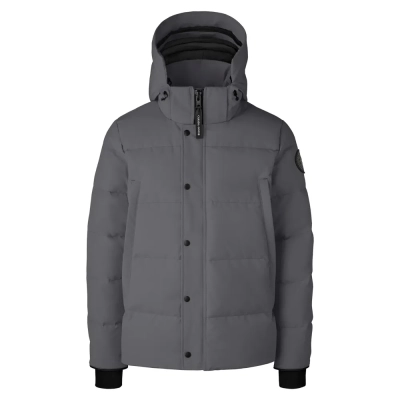 Canada Goose Wyndham Parka Black Label Coastal Grey 01