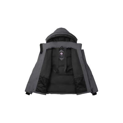 Canada Goose Wyndham Parka Black Label Coastal Grey 02