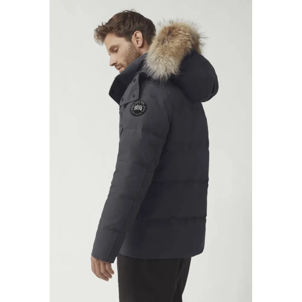 Canada Goose Wyndham Parka Black Label Coastal Grey
