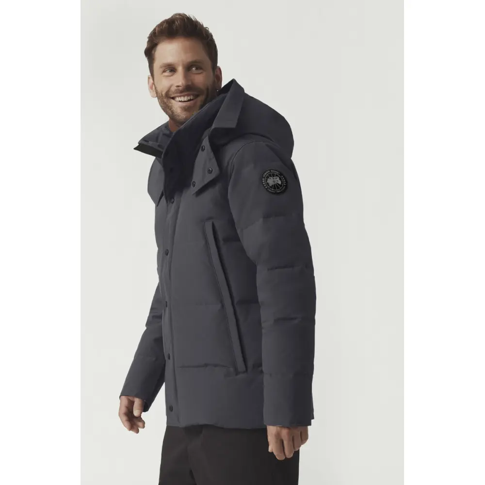 Canada Goose Wyndham Parka Black Label Coastal Grey