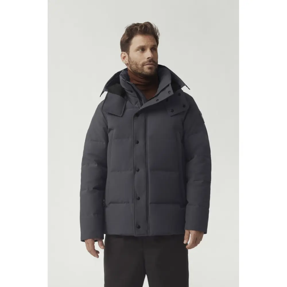 Canada Goose Wyndham Parka Black Label Coastal Grey