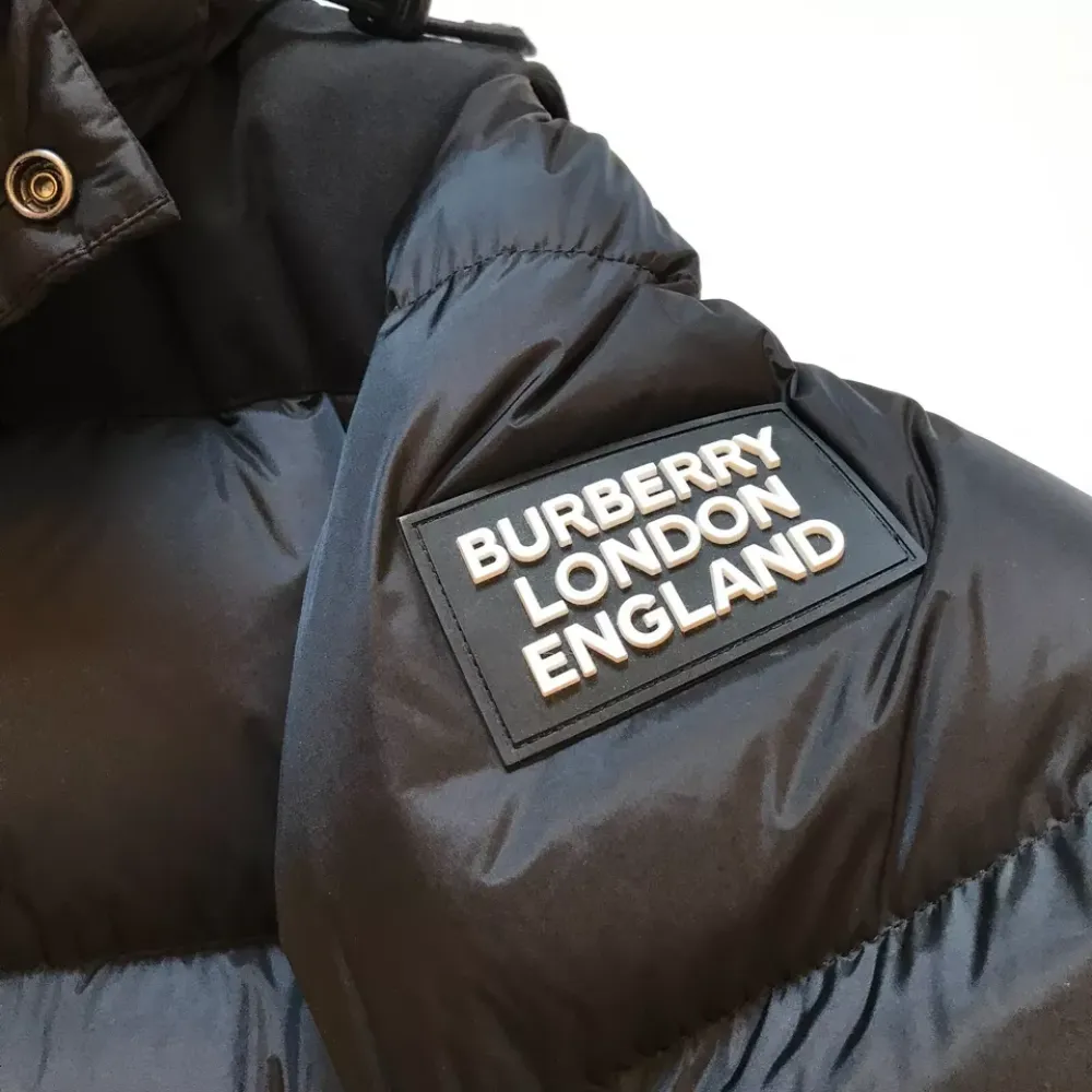 Burberry Hooded Puffer Jacket with Hood