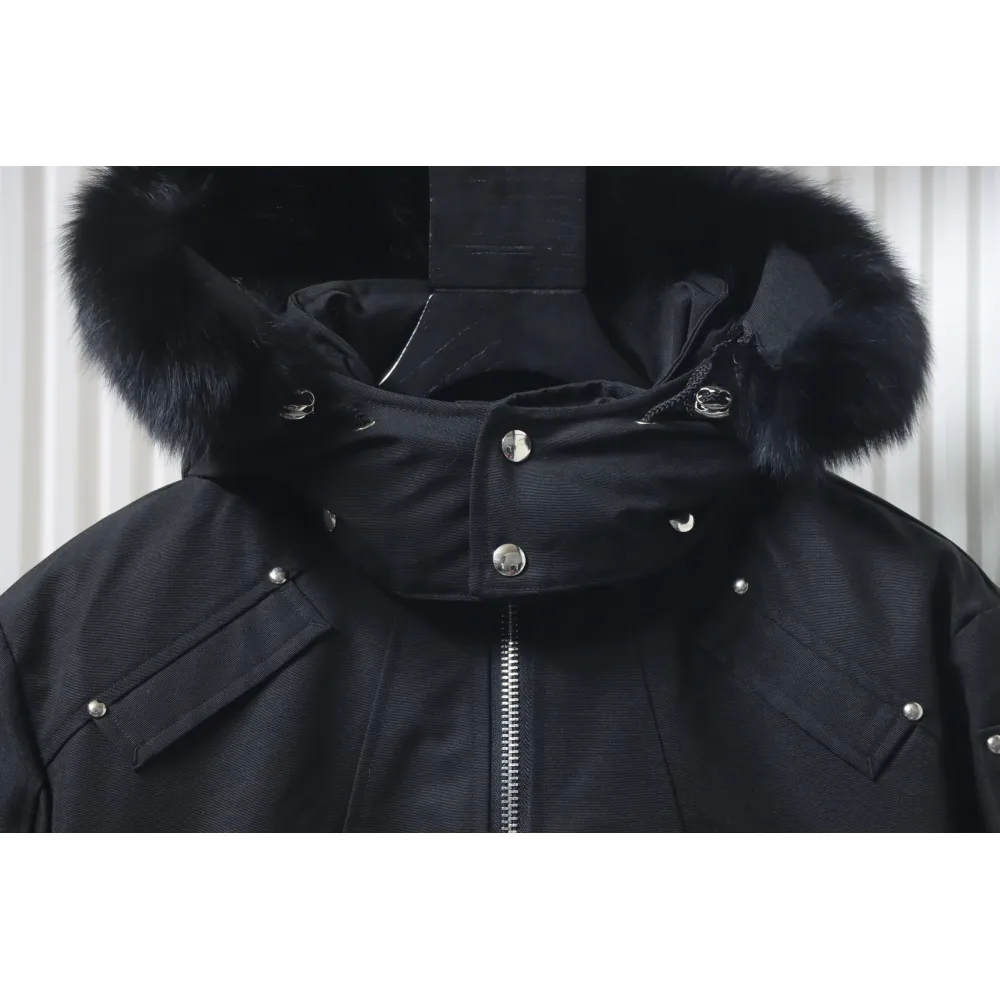 Moose knuckles Men's down jacket black