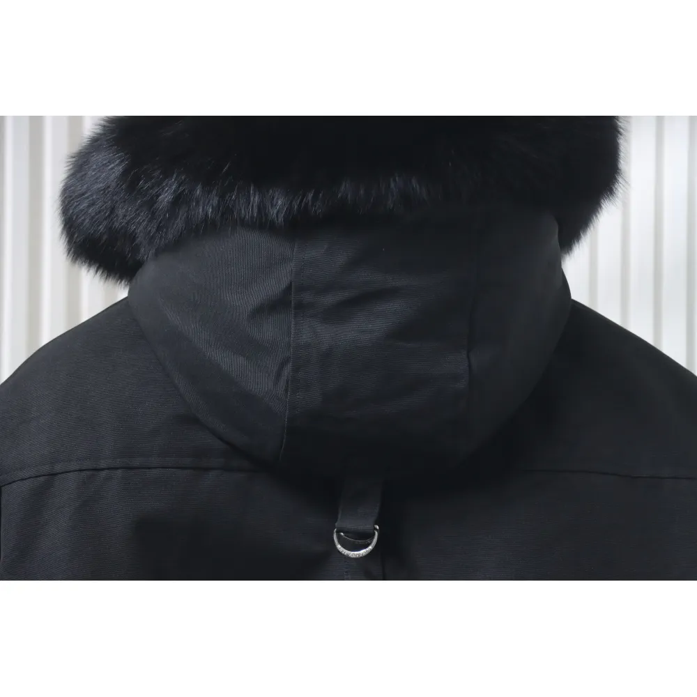 Moose knuckles Men's down jacket black