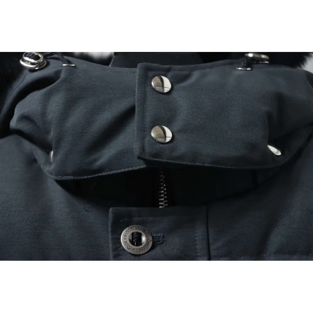 Moose knuckles Men's down jacket grey