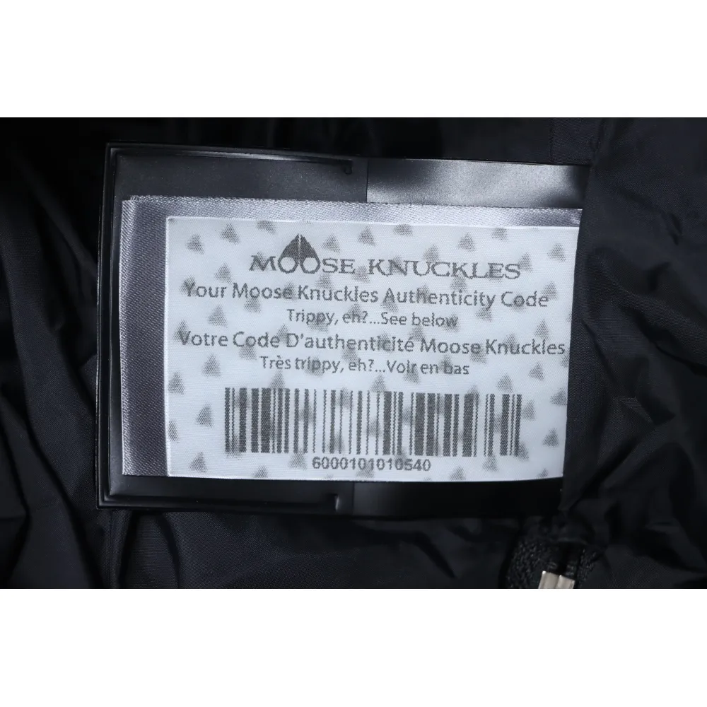 Moose knuckles Men's down jacket grey