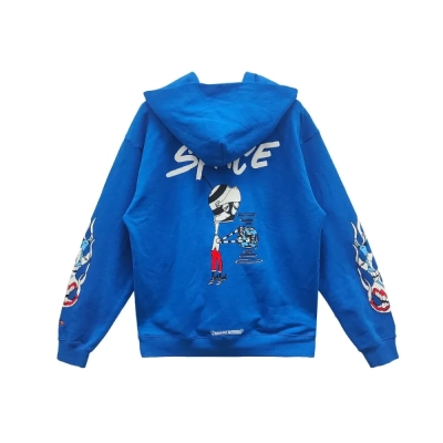 Chrome Hearts Matty Boy Space Hoodie Blue 02