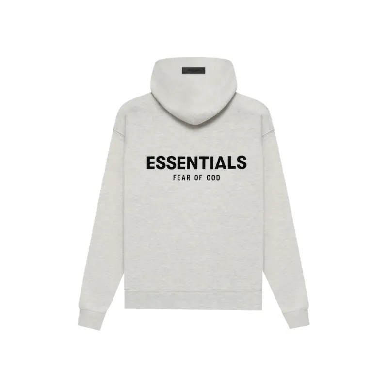 Fear of God Essentials Pullover Hoodie Light Heather Oatmeal