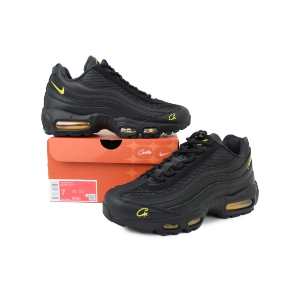 Corteiz x Air Max 95 SP 'Black Tour Yellow'   FB2709-003