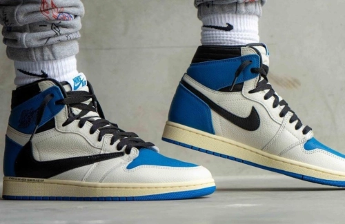 Hype Sneaker let you know 1 style sneaker every day——Air Jordan 1 High OG SP Fragment x Travis Scott