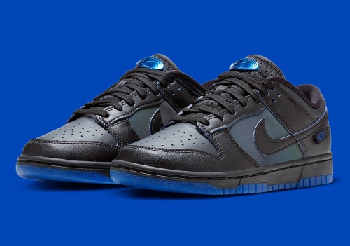 An Iridescent Film Covers The Nike Dunk Low “Worldwide”