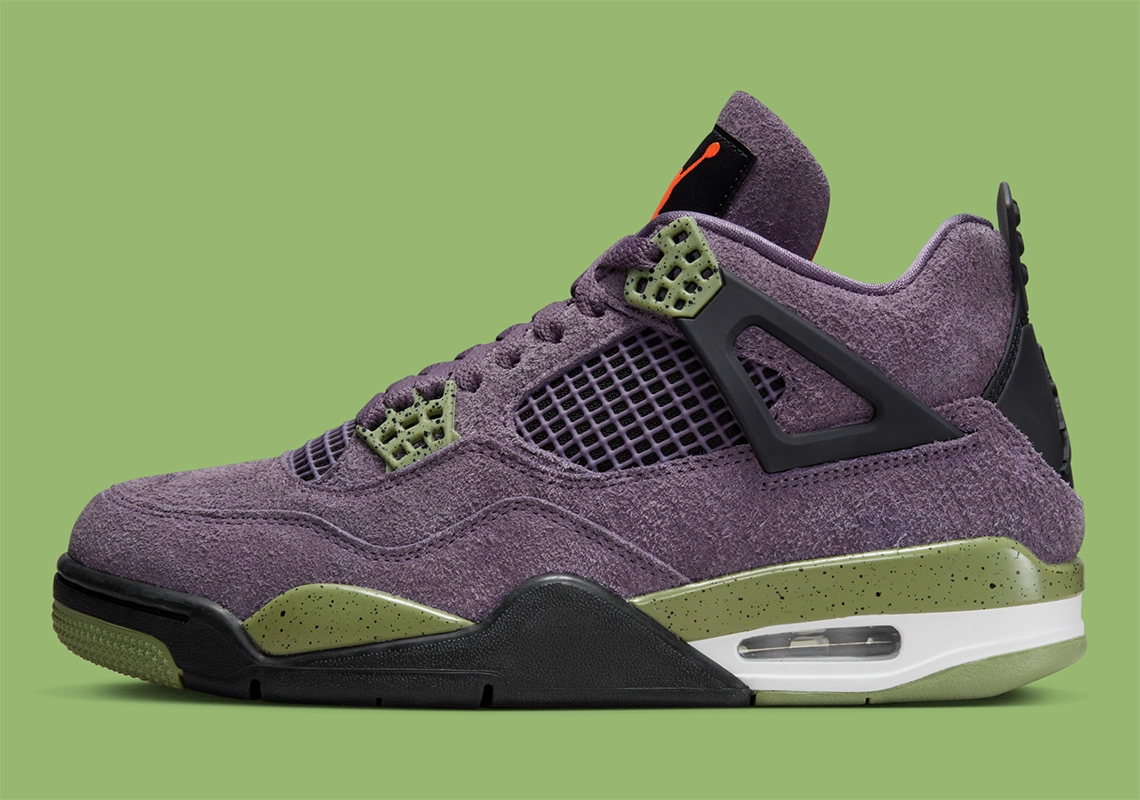 Official Images Of The Air Jordan 4 “Canyon Purple”