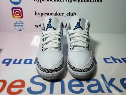Hypesneaker QC pictures | Best Replica Shoes Air Jordan 3 Retro UNC (2024) CT8532-104