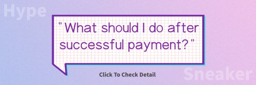 The Process After The Order Is Successfully Paid